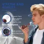 KinZon Jupiter Retro Pipe Vaporizer за сухи билки, 0.66" OLED дисплей с вибрация, прецизен контрол , снимка 6