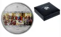 20 Долара 2008 Острови Кук Рафаело Атинската школа 3 Oz., снимка 1