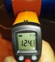Инфраред термометър, безконтактен термометър, измерва от -50 градуса С до +380 градуса С, термометър, снимка 4