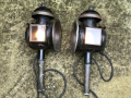 чифт старинни фенери за файтон, снимка 13