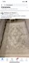 Нов модерен противоправови антиалергичен релефен бежов килим , снимка 1