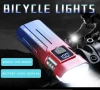 Алуминиев мощен велосипеден прожектор фар с двоен LED, светлини, снимка 5