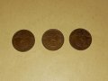 1 пфениг 1937 , 1938 и 1939 г . Германия , Трети райх - 3 бр, снимка 1