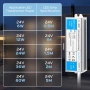 LED трансформатор 220V към 24V 36W IP67 водоустойчив, снимка 3