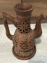 Декоративен глинен съд /ваза за сухи цветя/ свещник , снимка 1