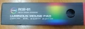 RGB-01 XL Gaming Mousepad – RGB подсветка,, снимка 2