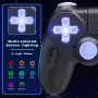 Безжичен контролер Bonacell за геймпад за Ps4 с 6-осен сензор за движение Turbo Touch Pad, снимка 3