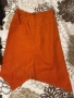 Оранжева джинсова пола, снимка 1