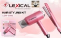 Комплект сешоар + преса за коса LEXICAL LGW-5810 – Перфектният дует за безупречен стайлинг, снимка 1