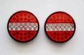 1 бр. Кръгли Лед LED 12-24V задни стопове светлини за камион , снимка 1