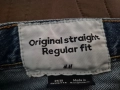 МЪжки дънки HM Straight Regular Jeans -размер 29/30, снимка 9
