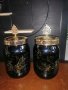 Двойка стъклени буркани, снимка 3
