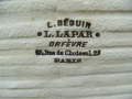 № 6177 стари френски ножчета - L.Lapar - Paris  - 9 броя с кутия   - надпис / маркировка , снимка 6
