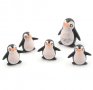 5 бр Пингвини Пингвин пластмасови PVC фигурки за игра и декорация торта топери фигурка, снимка 1