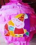 Голяма Пинята Пепа пиг  и подарък маска и конфети, снимка 1 - Декорация за дома - 29410575