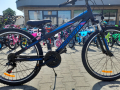 PASSATI Велосипед 26" MARTYN алумин черен със син стикер, снимка 1 - Велосипеди - 44587440