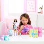 Нова играчка Barbie кукла с торта и животинче – Party Stars сет с изненади, снимка 2