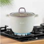 Дълбока тенджера Goldmann GM-0624B с мраморно покритие, 24 см, 6.2 л, индукция, снимка 6