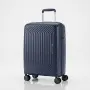 Куфар за ръчен багаж 55x40x23 PP 88001 – твърд куфар с 4 колела и TSA заключване, снимка 4