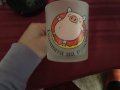 Матирана чаша с надпис годината на прасето , снимка 1