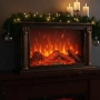 LED камина с ефект на тлеещи въглени- безопасна и стилна атмосфера у дома , снимка 1