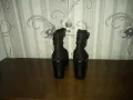 Черни велурени боти, снимка 4
