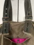 Дамска френска джинсова хипи чанта каки Etam, снимка 4