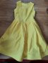 детска жълта лятна рокля, снимка 1 - Детски рокли и поли - 42766914