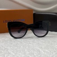 Louis Vuitton 2023 висок клас дамски слънчеви очила котка, снимка 6 - Слънчеви и диоптрични очила - 38936909