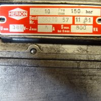 пресостат Herion 0821057 pressure switch 10-160Bar 380VAC, снимка 4 - Резервни части за машини - 42131626