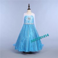 Рокля Елза Замръзналото кралство Frozen , снимка 15 - Детски рокли и поли - 34456068