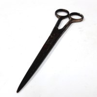 Стара фризьорска ножица, ножици(12.2), снимка 4 - Антикварни и старинни предмети - 44308235