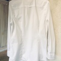Красива бяла риза S.OLIVER, снимка 9 - Ризи - 30678589