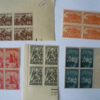 Чисти пощенски марки в каре от Царство България, снимка 2 - Филателия - 42518987