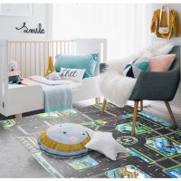 Детска постелка за игра-килим с писта-размери 130х100см - 7 модела - код 3318, снимка 2 - Други - 35411273