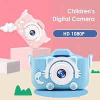 Дигитален детски фотоапарат STELS W329, Селфи камера, 64GB SD карта, снимка 7 - Фотоапарати - 40175878