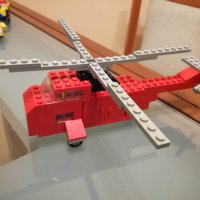 Много стар Конструктор Лего - LEGO Fire 691 - Спасителен хеликоптер, снимка 2 - Колекции - 39580632