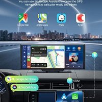 Нова Безжична автомобилна стерео уредба за Apple CarPlay Android Auto с резервна камера, снимка 3 - Аксесоари и консумативи - 42427579