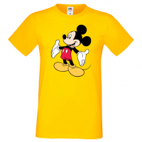 Мъжка тениска Mickey Mouse 7 Подарък,Изненада,Рожден ден, снимка 10 - Тениски - 36576508