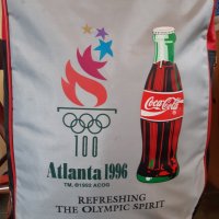 Кока Кола/Coca-Cola/Голям сак "Оlympic Atlanta 100 Games 1996" Кока-Кола Световен спонсор, снимка 7 - Колекции - 32127076
