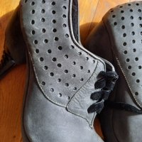 Дамски обувки Feud 38 номер с авангарден ток , снимка 7 - Дамски обувки на ток - 31983701