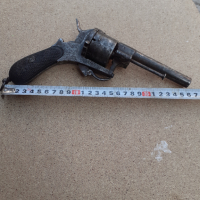 Щифтов револвер Лефуше 11мм , снимка 1 - Антикварни и старинни предмети - 44042291