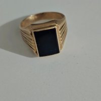 Уникален мъжки златен пръстен. , снимка 2 - Пръстени - 44334618