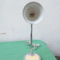 Метална нощна лампа, снимка 5 - Настолни лампи - 30007848