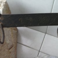   стара антична закачалка за дрехи от ковано желязо , снимка 3 - Други стоки за дома - 29134991