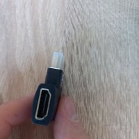 Hdmi ъглов преходник 90° градуса, снимка 3 - Стойки, 3D очила, аксесоари - 39935498