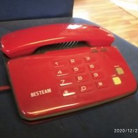 Besteam  домашен стационарен телефонен апарат, снимка 1 - Стационарни телефони и факсове - 31231097