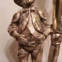 Дон Кихот и Санчо Панса–Голяма фигура от смола– 45см, снимка 5 - Антикварни и старинни предмети - 38709384