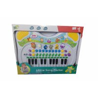 Пиано с много ефекти, звуци и мелодии, включни батерии Код: 69240, снимка 1 - Музикални играчки - 42871863