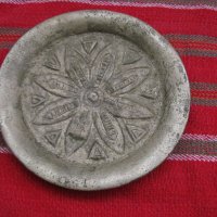 Сребърна чиния, снимка 1 - Антикварни и старинни предмети - 35089695